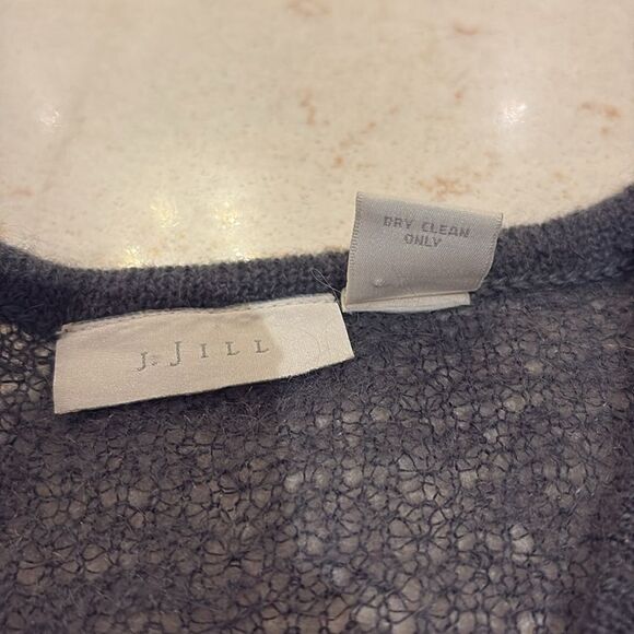 J. Jill kid mohair wool blend cardigan. - Picture 10 of 11